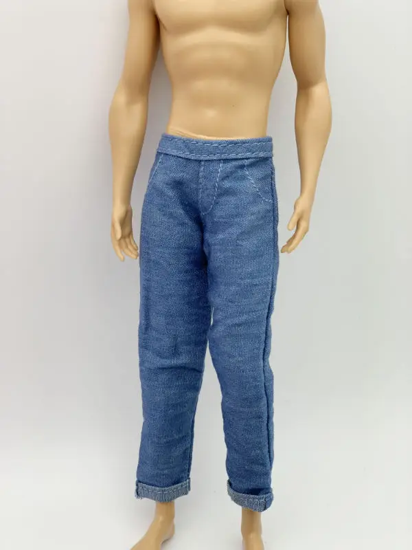 A a pant only Игрушка Одежда Пальто аксессуары джинсы брюки футболка для kem куклы BBIA32 - Цвет: A a pant only