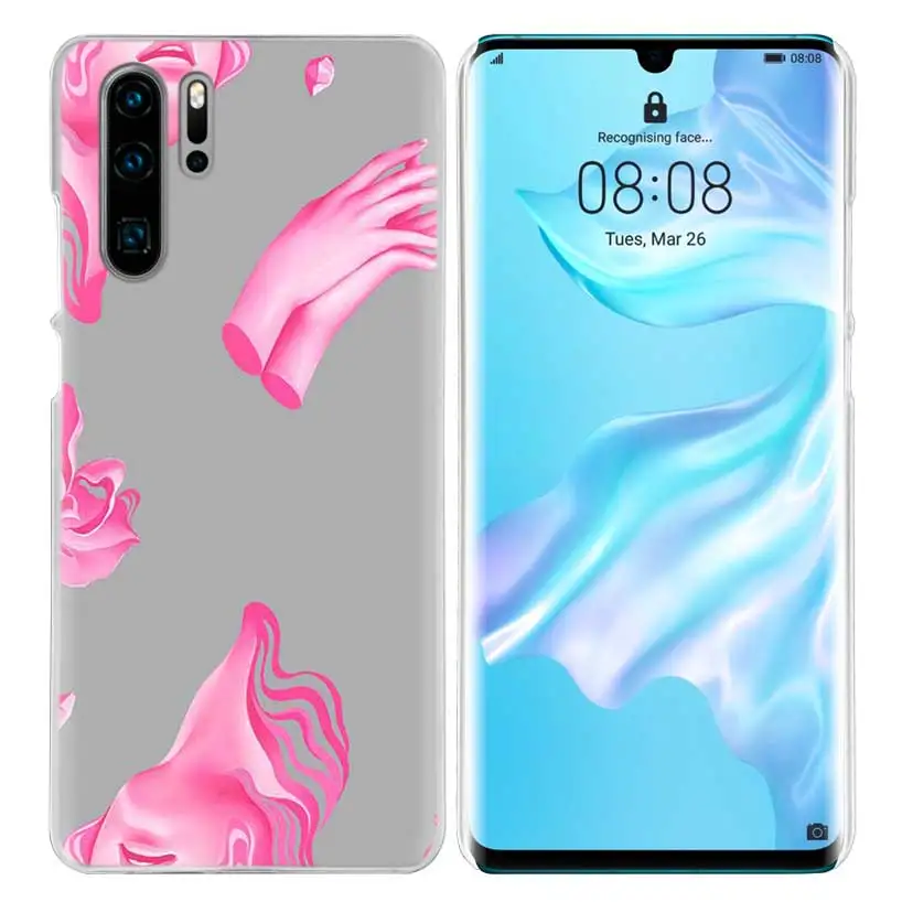 Эстетика vaporwave художественный чехол для huawei P20 P Smart Z Plus P30 P10 P9 P8 mate 10 20 lite Pro жесткий чехол для телефона из поликарбоната