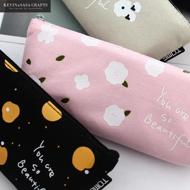 Пенал Kawaii школьные принадлежности Bts канцелярский подарок милый пенал Чехол для карандашей офисные школьные инструменты чехол для карандашей