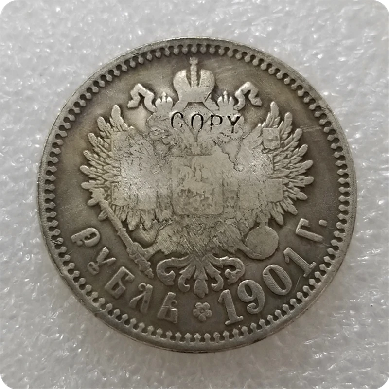 Дата случайная 1917 mark nichol 1 ROUBLE COIN КОПИЯ БЕСПЛАТНАЯ ДОСТАВКА | Дом и сад