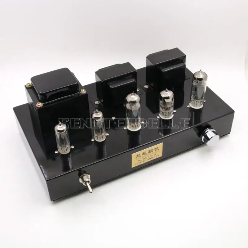 Готовые 6N2 толчок 6P1 ламповый усилитель мощности HiFi вакуумный ламповый аудио усилитель 3,5 Вт+ 3,5 Вт