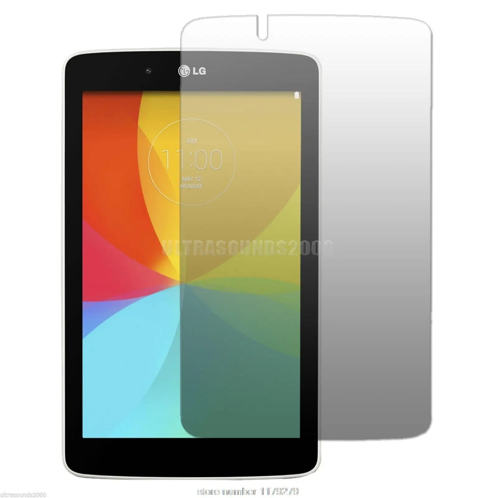 Новая прозрачная защитная пленка для ЖК Экран Защитная LG Gpad 8 0 V480 с упаковки 2