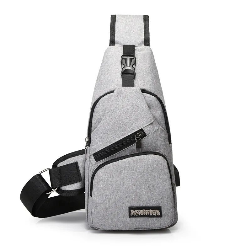 2019 Новое поступление мужской сумки на плечо зарядка через usb Crossbody Для мужчин Anti