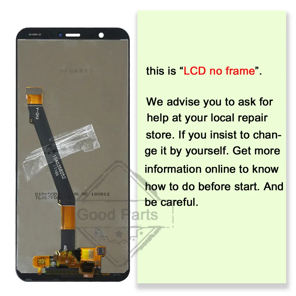 2160x1080 IPS LCD для HUAWEI P смарт дисплей Enjoy 7S сенсорный экран дигитайзер Запасные части