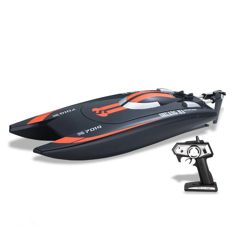 2.4G Remote Control Speedboat High Speed Racing Boat Waterproof Rechargeable Model Electric Radio  Control Gifts Toys for Boys enlarge