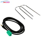 Вход Aux 3,5 мм, адаптер и кнопки снятия радио для Renault Clio, Megane, Laguna, MP3, iPod iPhone CY007-CN