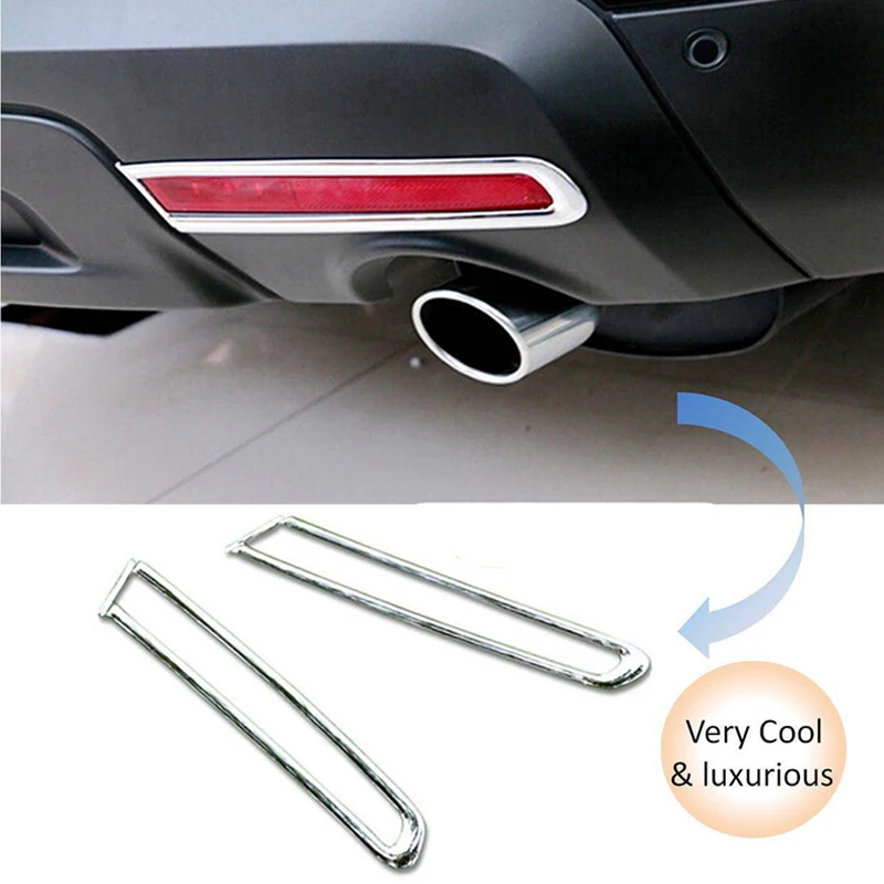 Задний Автомобильный задний противотуманный фонарь крышка лампы обшивка