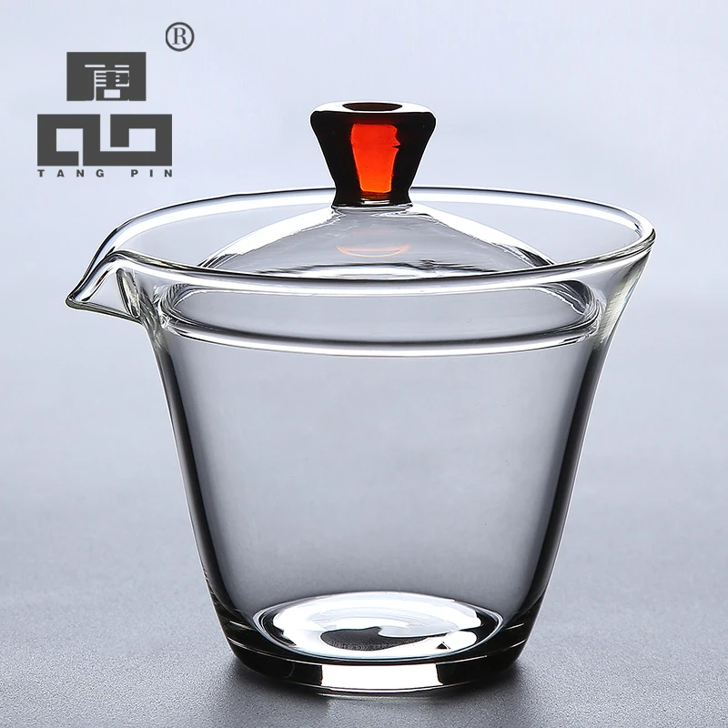 

TANGPIN heat-resistant glass gaiwan teapot for puer gaiwan tea cup of tea