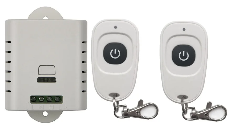 AC85V 110V 120V 220V 250V 1CH Wireless переключатель системы дистанционного управления Receiver & 2pcs one-button waterproof Remote 315mhz/433mhz