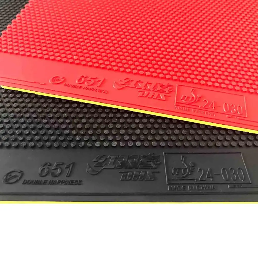 DHS 651 # (Quick Attack) короткий Настольный теннис (PingPong) Резина с губкой|rubber webbing|rubber airrubber