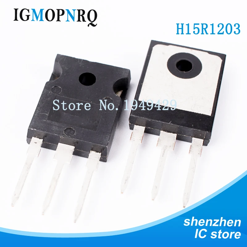5 шт./лот H15R1203 IHW15N120R3 IGBT TO 247 новая трубка 15 а 1200 в|12 v| |