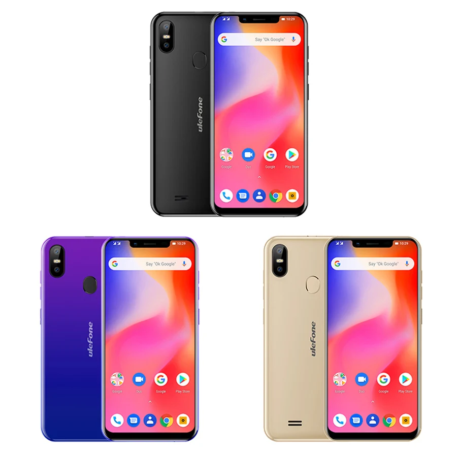 Чехол-накладка Ulefone S10 Pro Android 8 1 5 7 '✙:9 MT6739WA Quad-core 2 Гб Оперативная память 16