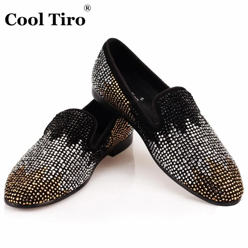 COOL TIRO/черные замшевые мужские лоферы мокасины шлепанцы на плоской подошве