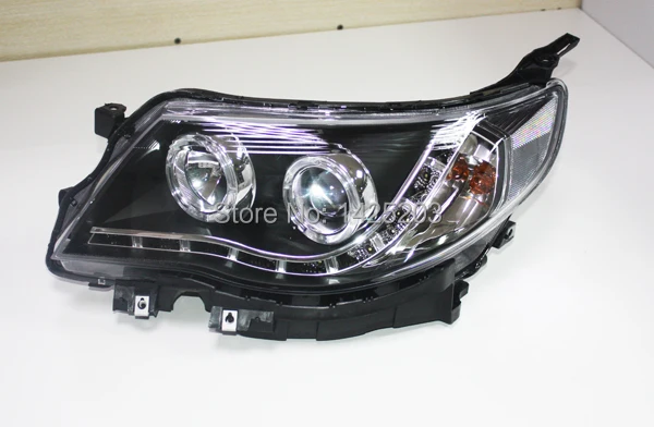 Для Subaru Forester светодиодный фонарь ангельские глазки с линзы проектора Bi Xenon 2008-2011