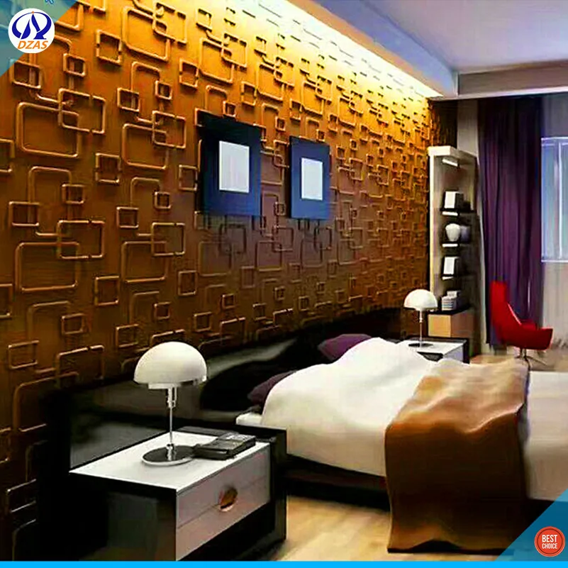 

Decorative Wall panel clean and tidy Living room 3D stereo bedroom PVC Wallpaper wall Panel