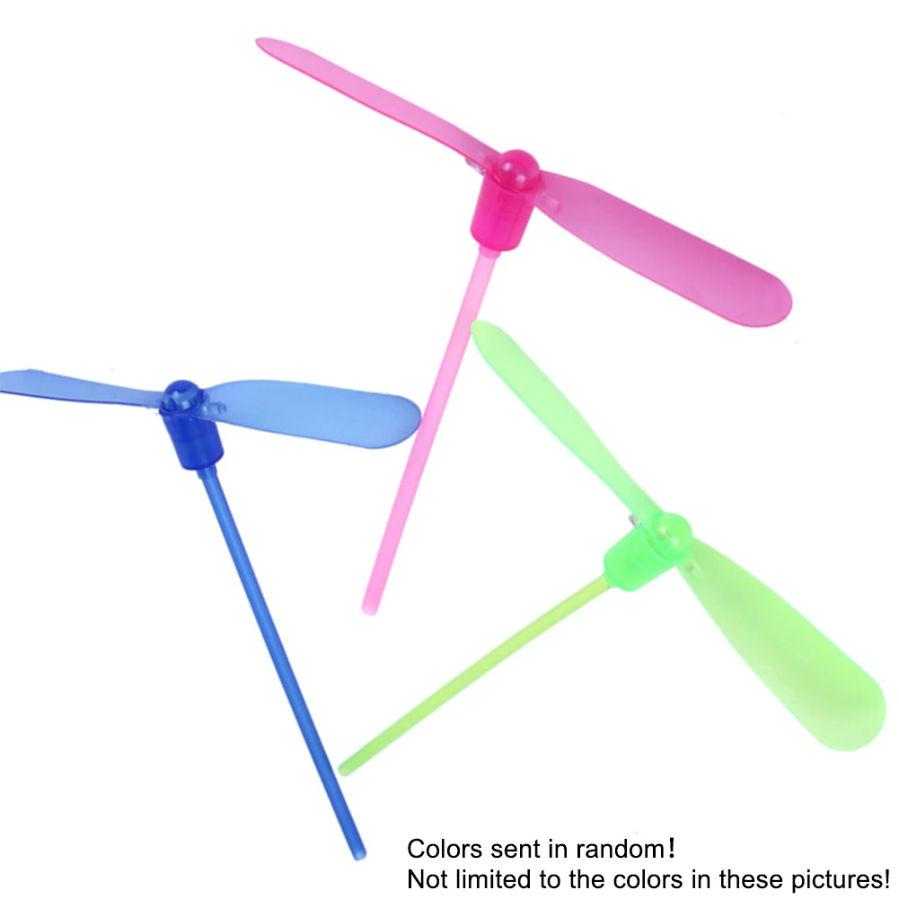 Напольная бамбуковая Стрекоза ручная игрушка ABS Материал Летающая светодиодная