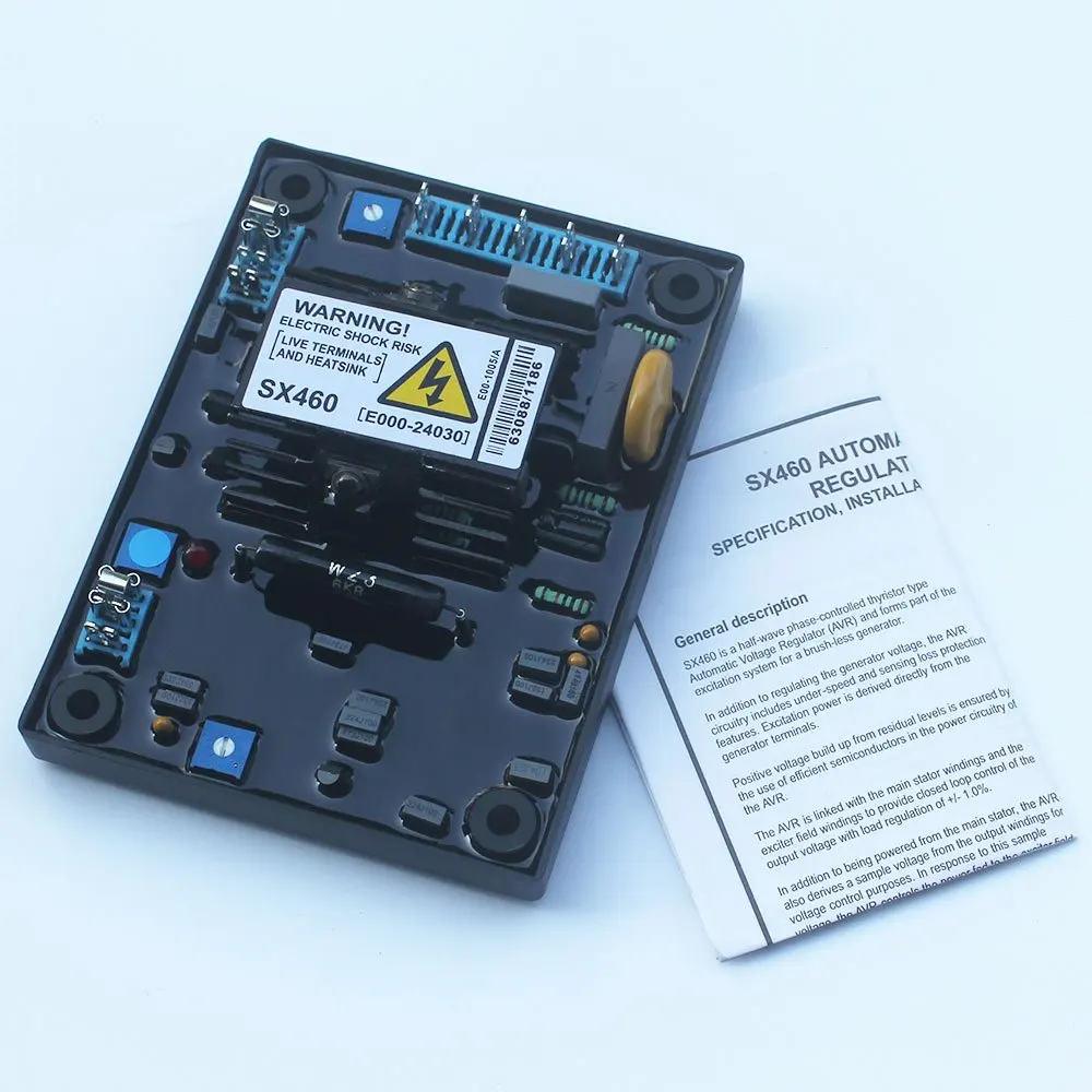 Генератор Мощность Automatice Напряжение регулятор AVR SX460 для дизельных генератор