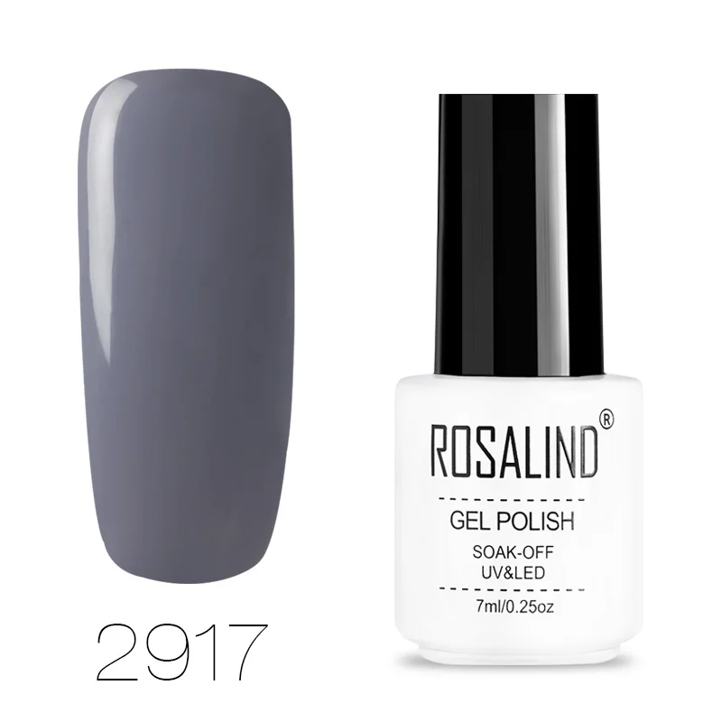 2917 ROSALIND гель лаки для ногтей Набор для паука УФ Полупостоянный Гибридный лак строительный поли гель все для ногтей маникюр - Цвет: 2917