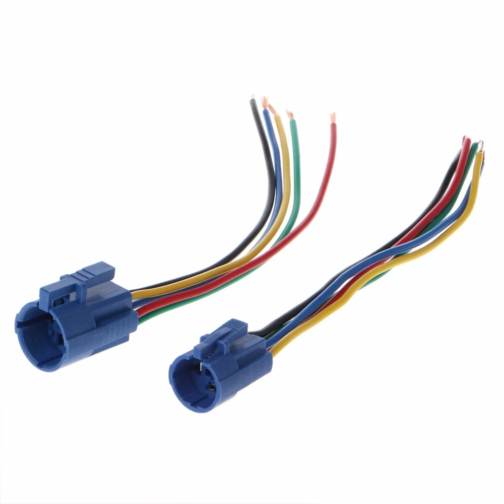 5 Pin Wire Connector Wiring Socket Plug Adapter For 16/19mm Push Button Switch | Строительство и ремонт