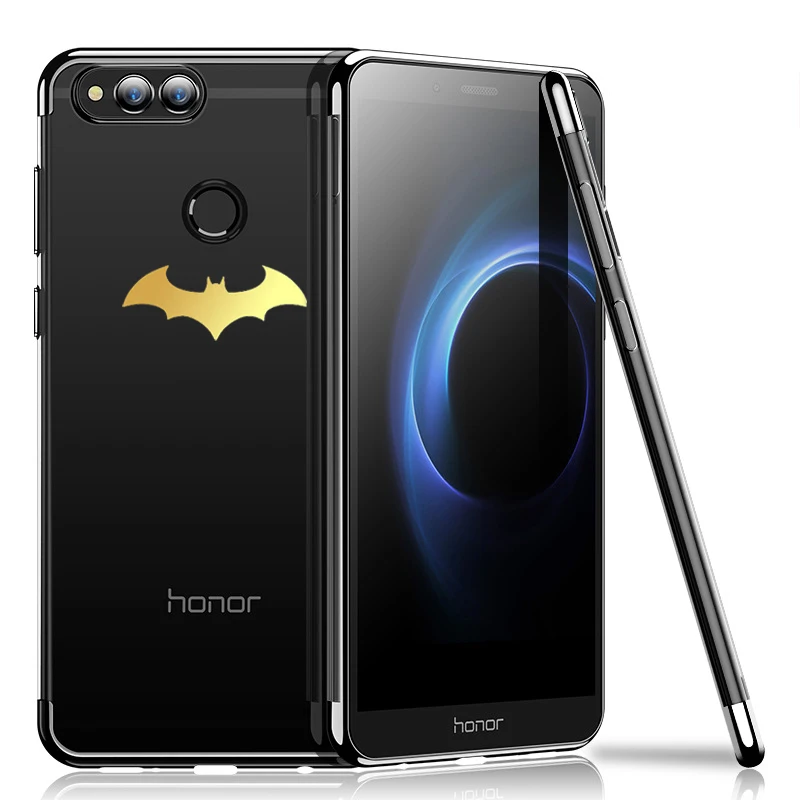 Роскошный мягкий ТПУ чехол для huawei Honor 10 Lite Honor 9 Lite Honor 8X Honor 9X Pro Coque чехол для huawei P20 Lite Pro Huawei P30 Lite Pro Huawei P10 Lite P Smart Plus чехол - Цвет: Transparent Black