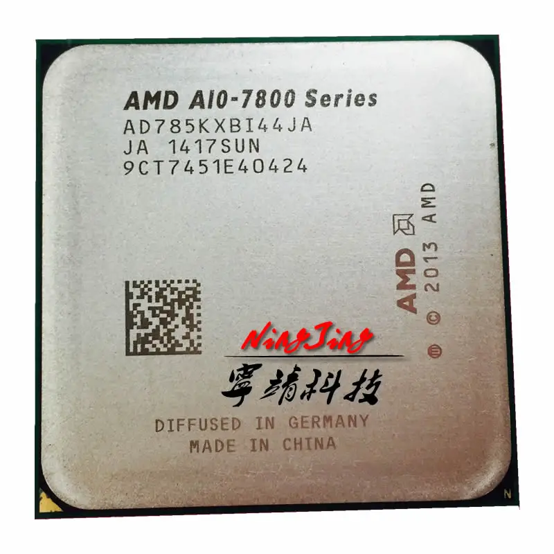 AMD A10 Series 7850 7850K 3 7 ГГц четырехъядерный процессор AD785KXBI44JA / AD785BXBI44JA разъем FM2 +|socket