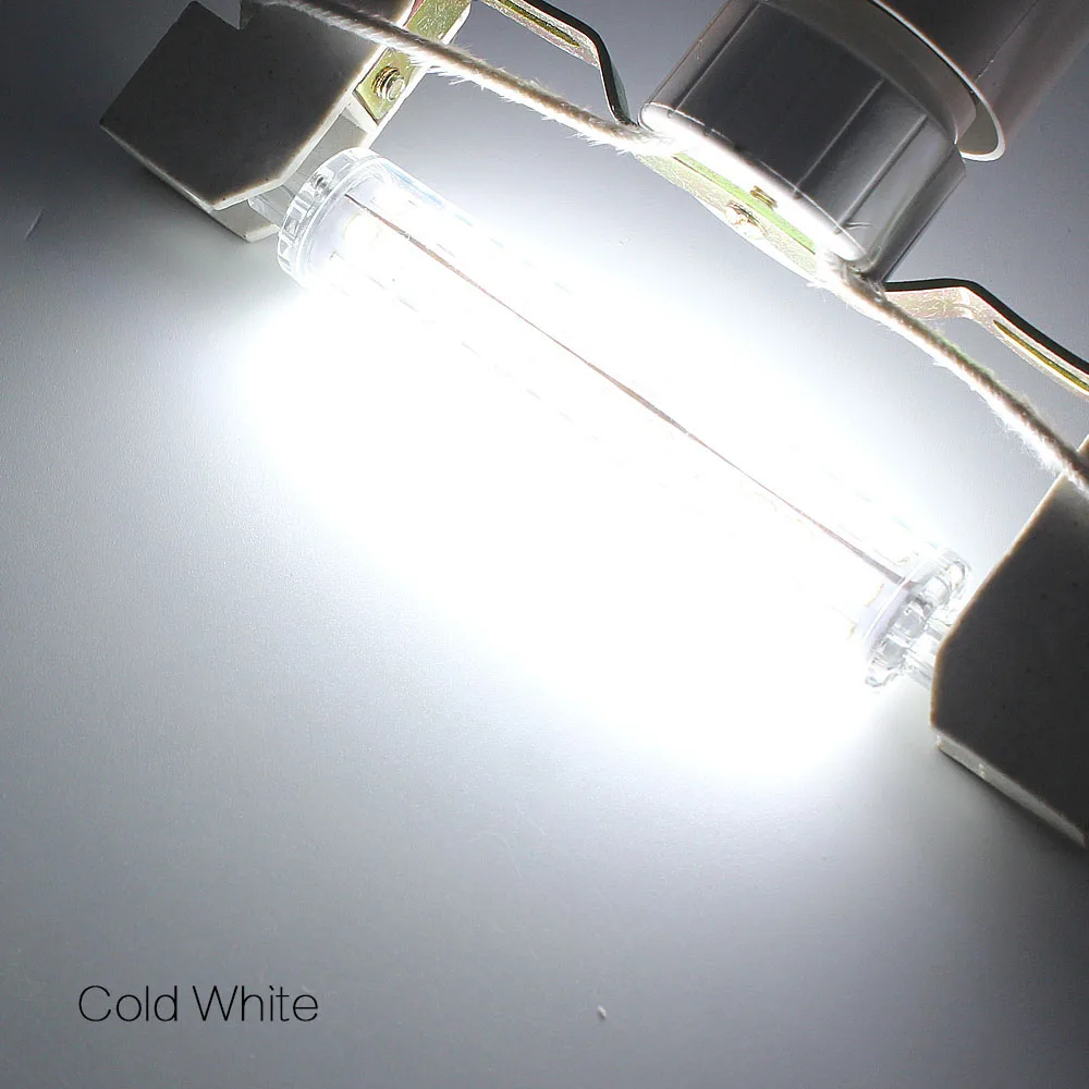 Светодиодная лампа R7S J78 J118 2835 SMD кукурусветильник я 220 В переменного тока 240 в 78 мм