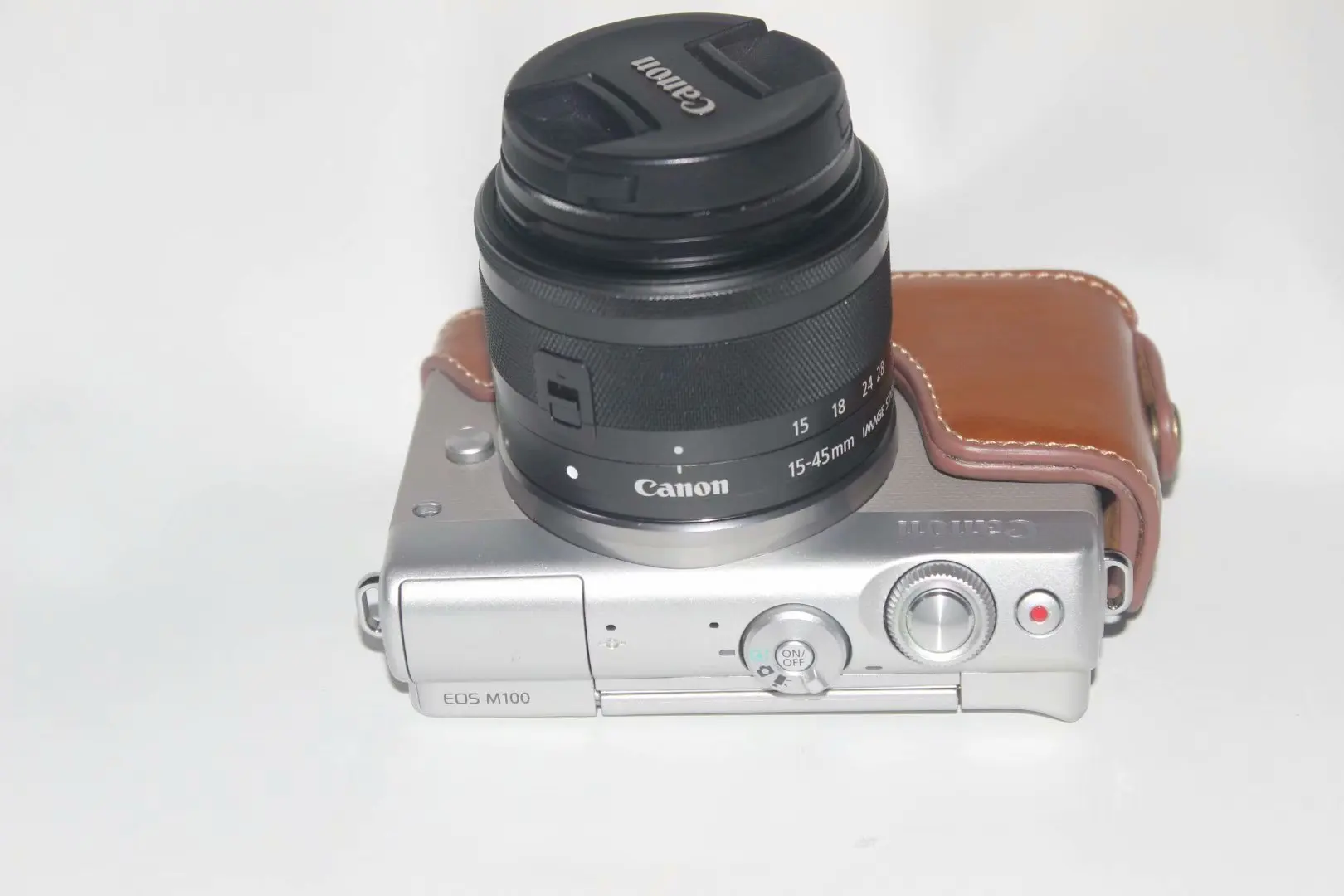 Чехол из искусственной кожи для видеокамеры Canon EOS M100|Сумки фото-/видеокамеры| |