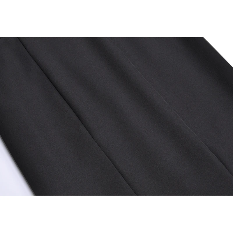 HIGH QUALITY Newest Summer Fashion 2018 Runway Dress Women's Long Sleeve Buttons Mid-calf Mermaid | Женская одежда