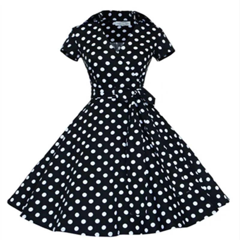 Летнее платье 2016 vintage dressesVintage Большие Качели цветочные платья с коротким рукавом