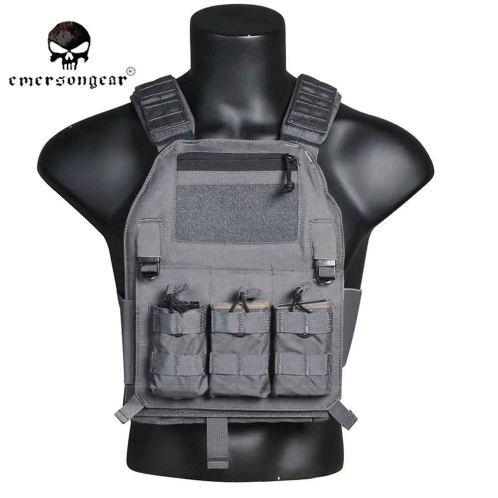 Emersongear Молл Боевой жилет 419 пластина Перевозчик EM7376 волк серый|vest plate carrier|assault