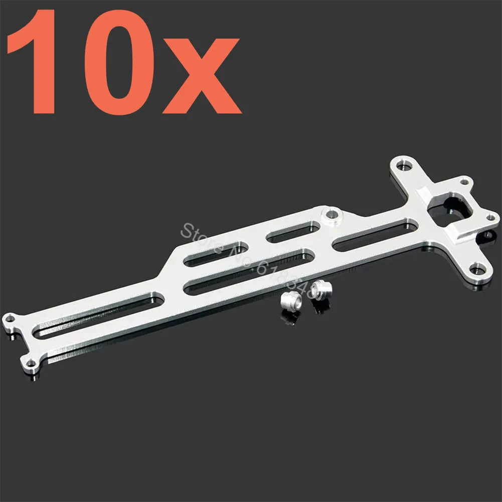 10Pcs/Lot RC Car Alum Alloy Radio Tray (AL.) For 1/18 Scale Models Revel 24540 Scorch Hobbico Dromida BX MT SC4 Monster Truck | Игрушки и