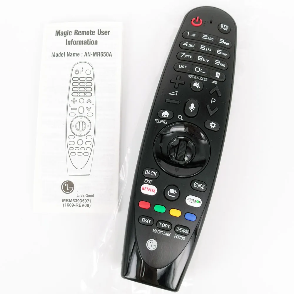 Оригинальный пульт дистанционного управления для LG TV Magic новый ДУ Smart UJ639V 65UJ620Y