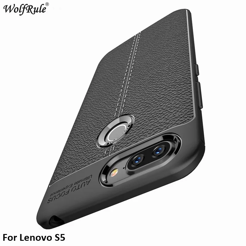 Чехол WolfRule для Lenovo S5 мягкий силиконовый чехол из полиуретана бампер телефона K520 5
