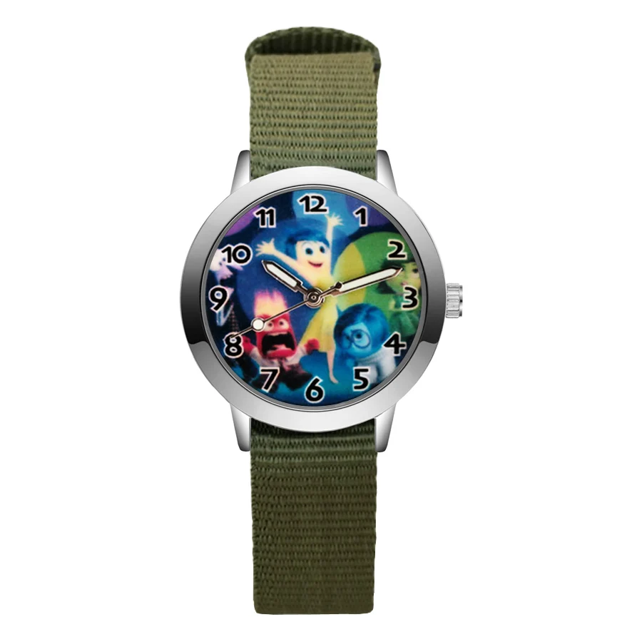 

Fashion Cartoon Cute Style Children's Wrist Watches Kids Student Girls Boys Quartz Nylon Strap Clock JA99