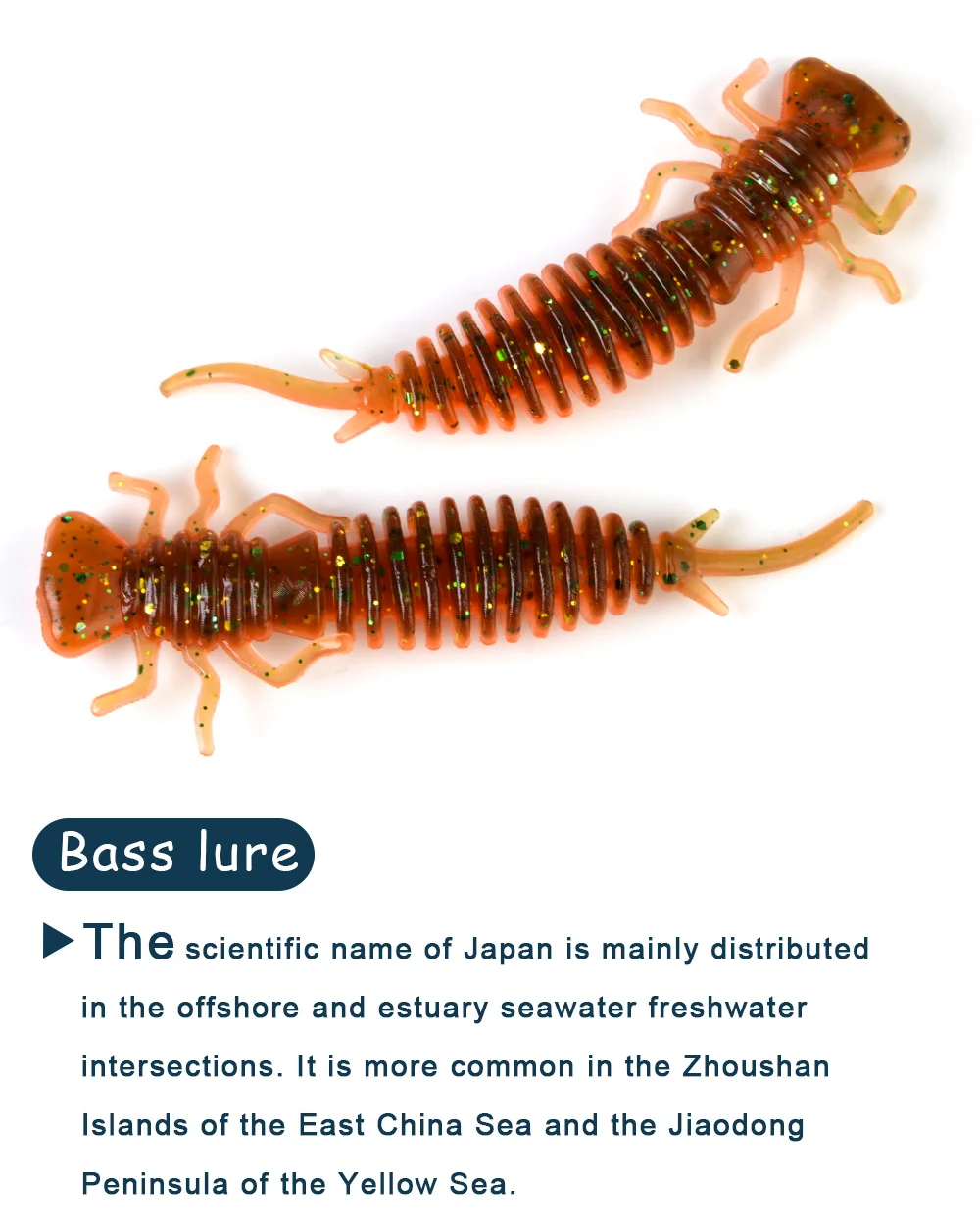 Larva Soft Lures 50mm 76mm 89mm Artificial Lures Fishing Worm Silicone Bass Pike Minnow Swimbait Jigging Plastic Baits