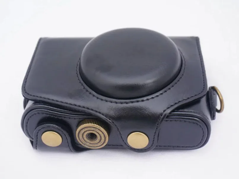 Чехол из искусственной кожи для видеокамеры с винтовым креплением 1/4 цифровых