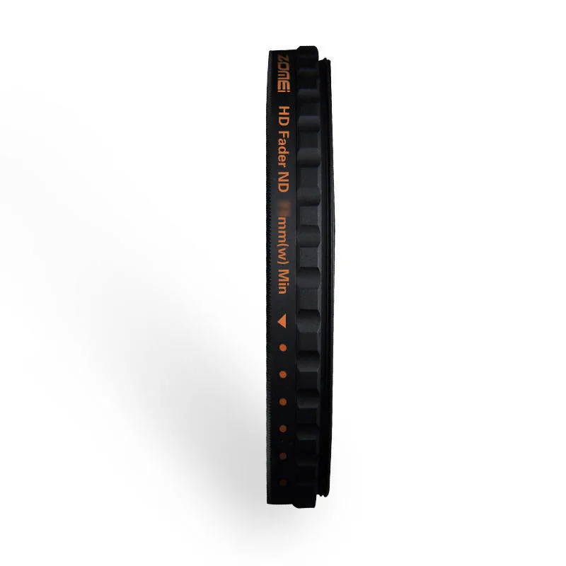Фильтр Zomei 82 мм PRO Slim HD Fader с переменной нейтральной плотностью от ND2 до ND400 фильтр MC