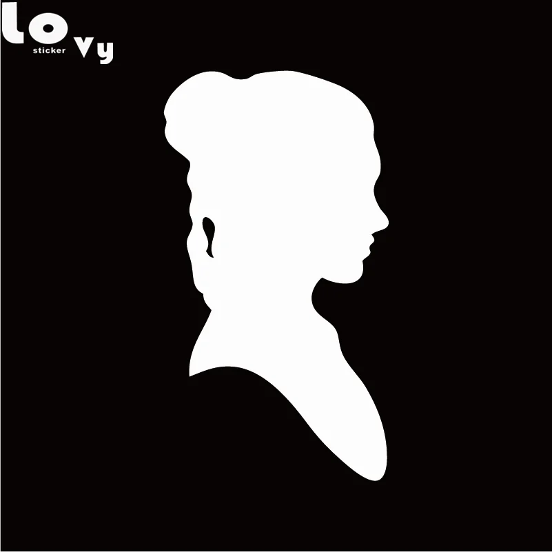 Классический фильм Звездные войны Принцесса Лея виниловая наклейка автомобиля