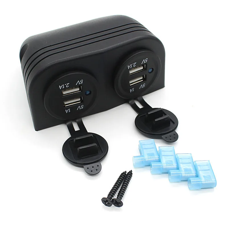 Горячей продажи 12 В автомобилей Грузовик Лодка аксессуары Dual USB Зарядное