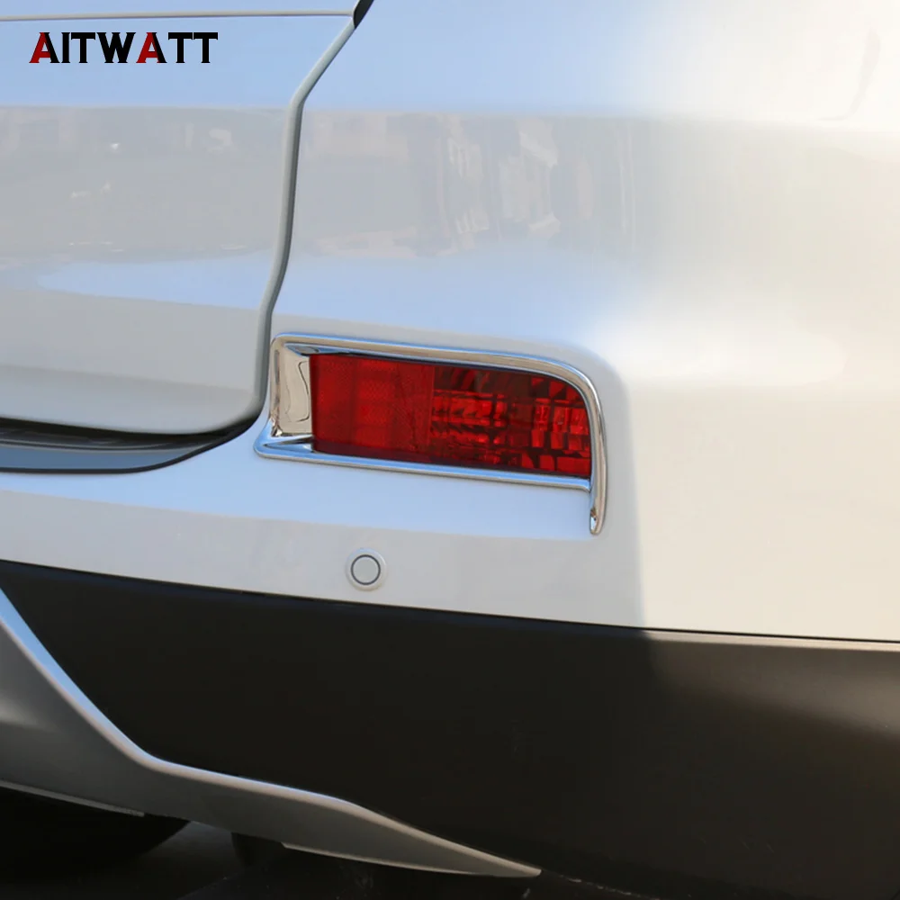 Подходит для Honda CRV CR V 2015 2016 ABS Chrome лампа заднего противотуманного фонаря Cover Tail