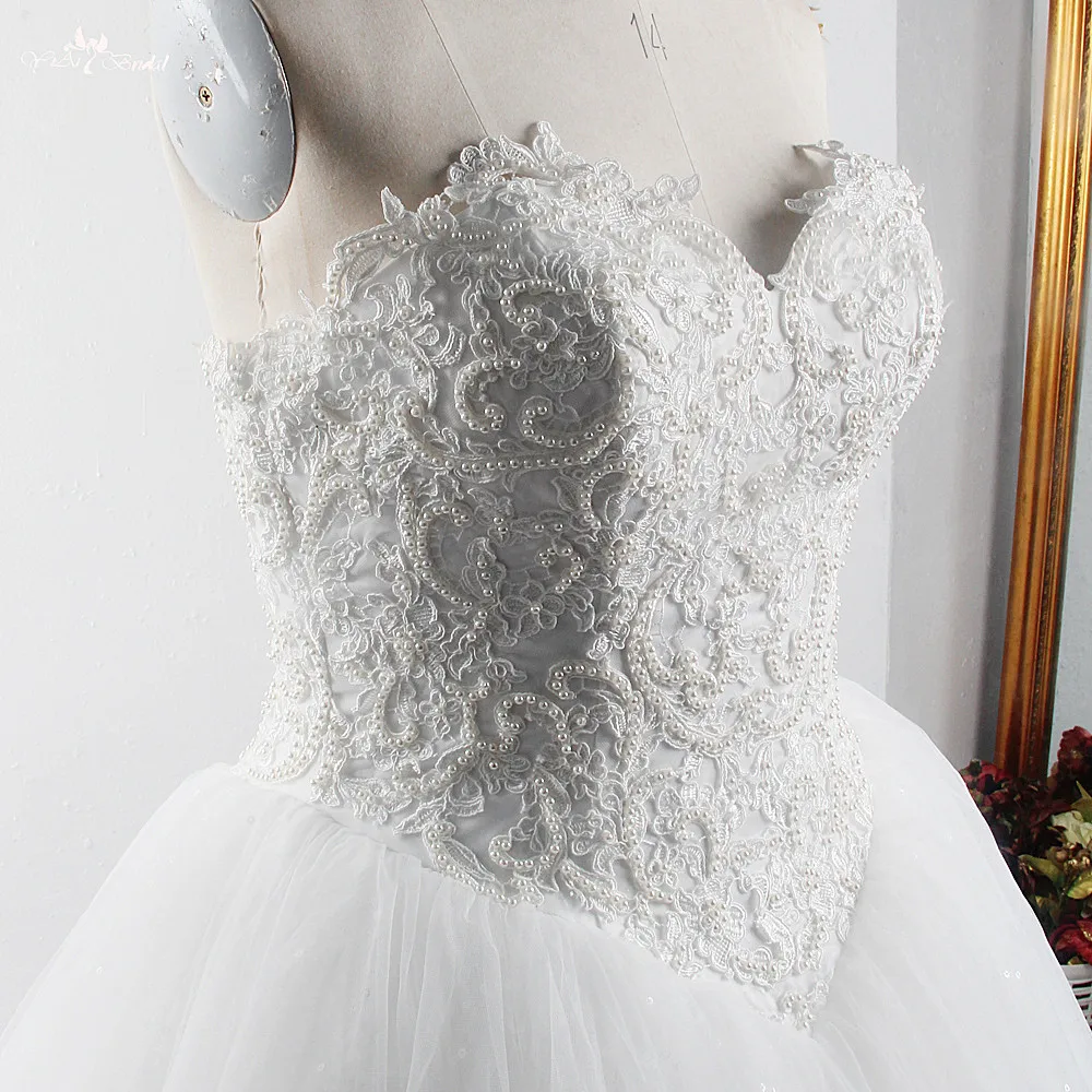 Элегантное фатиновое бальное платье RSW1511 с милым вырезом горловины Robe De Mariee Princesse