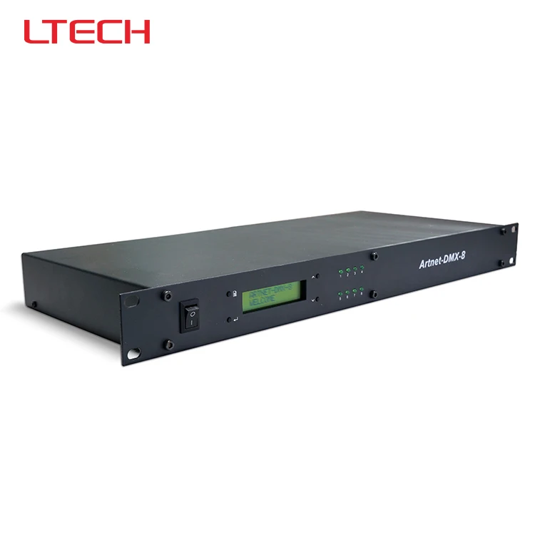 Artnet DMX 8 в конвертер преобразование сети данных посылка DMX512 512 канала * порты