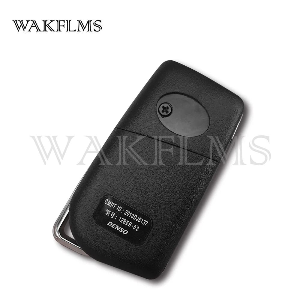 2 кнопки дистанционный ключ брелок от машины для Peugeot 108 Citroen C1 433MHz H Chip No Mark