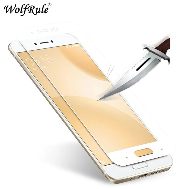 Uds pantalla cristal Protector para Xiaomi Mi 5C Anti-Brust de vidrio templado para Xiaomi Mi5C la cobertura completa de vidrio para Xiaomi Mi5C Mi 5C-1