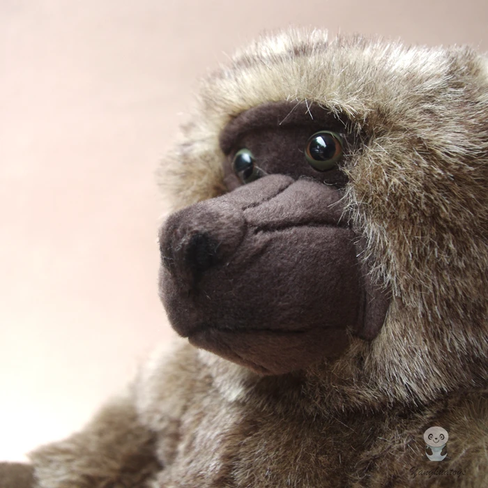 Моделирование Baboons кукла игрушка-подушка африканская дикая природа большие куклы милые плюшевые животные игрушки подарки
