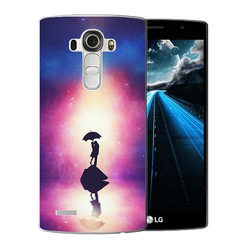 Для LG G4 Чехол класса люкс задняя крышка ТПУ с рисунком Тигр для H810 H815 F500 F500K F500L