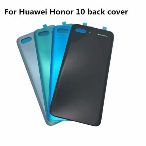 Huawei Honor 10 крышка батареи задняя крышка Стекло чехол задняя крышка корпуса для Honor 10 huawei Honor 10 крышка батареи с камерой стекло объектив