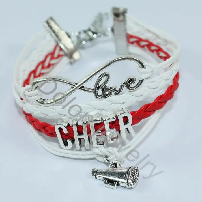 Сделанный на заказ Женский спортивный браслет с подвесками чашка дружба