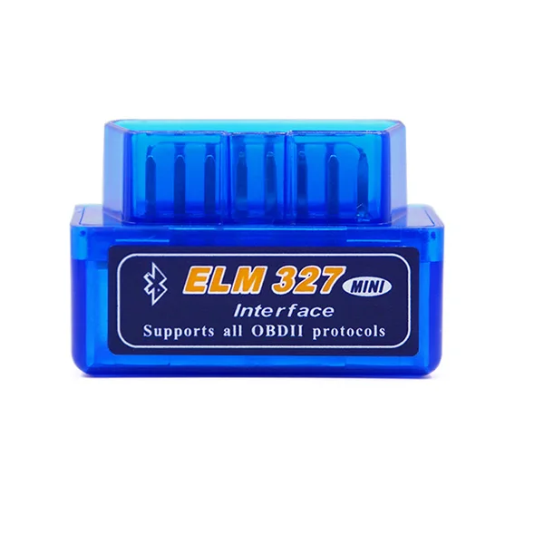 bluetooth blue Супер Мини ELM327 V1.5 Bluetooth/Wifi OBD2 OBDII считыватель кодов высокое качество ELM 327 Bluetooth ELM327 Wi-Fi Android/IOS - Цвет: bluetooth blue