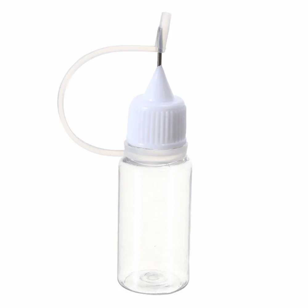 

Retails High Quality 10ml Steel Needle TIP Dropper Bottles 10x | E-| All powder